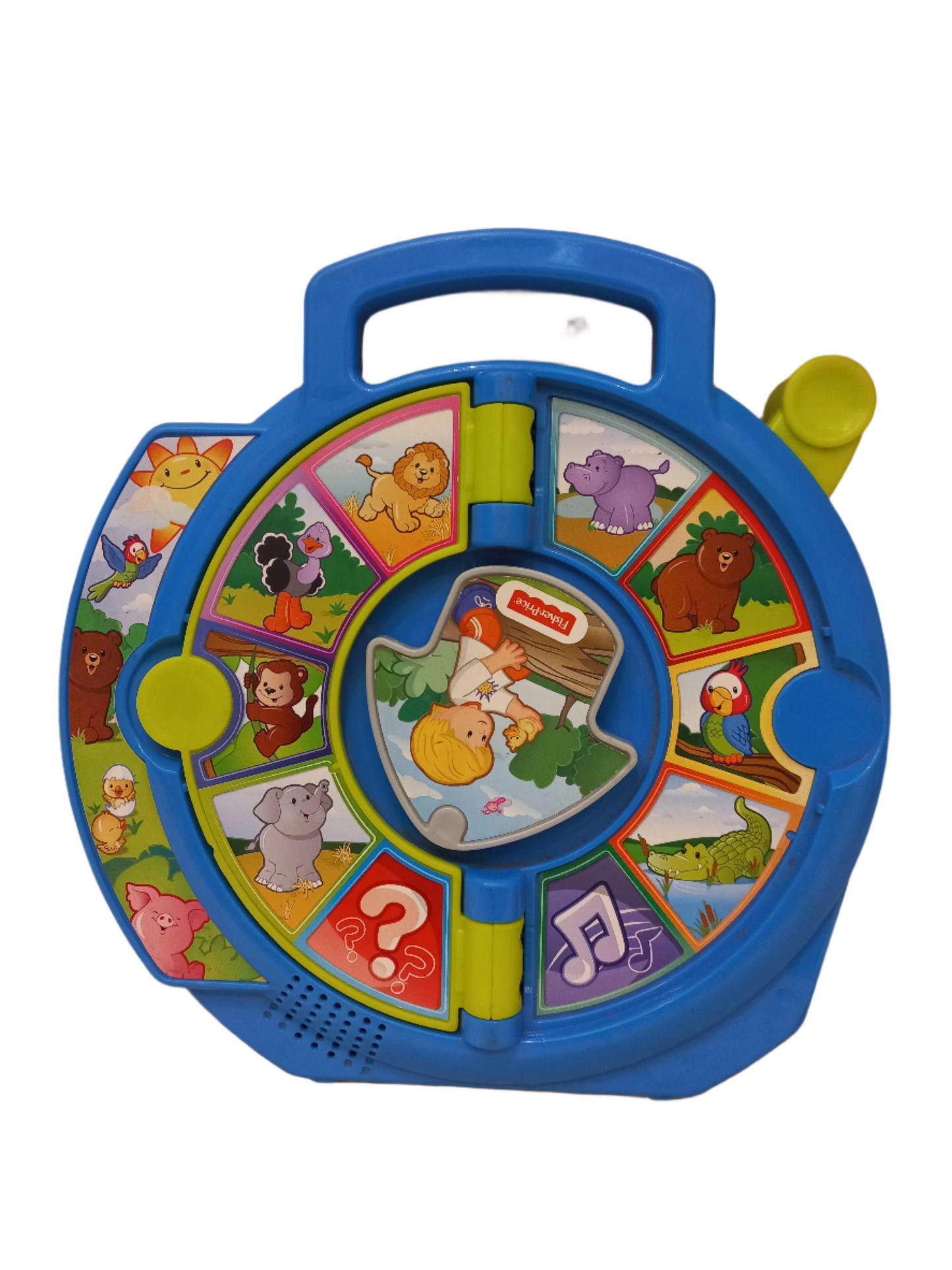 Fisher-Price Little People Toddler Learning Toy World of Animals See ‘N Say with Music and Sounds